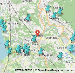 Mappa Via dei Mille, 21023 Besozzo VA, Italia (2.8655)