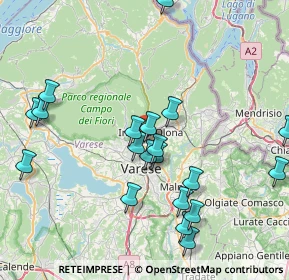 Mappa Via Monte Rosa, 21056 Induno Olona VA, Italia (8.4585)