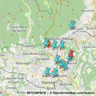 Mappa Via Olona, 21056 Induno Olona VA, Italia (1.84727)