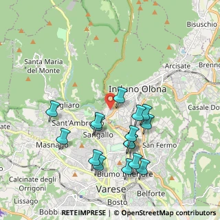 Mappa Via Olona, 21056 Induno Olona VA, Italia (1.90125)