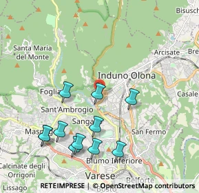 Mappa Via Olona, 21056 Induno Olona VA, Italia (2.11727)