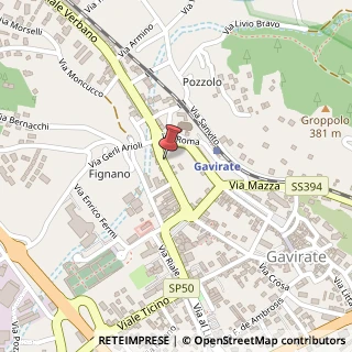 Mappa Via IV Novembre, 39, 21026 Gavirate, Varese (Lombardia)