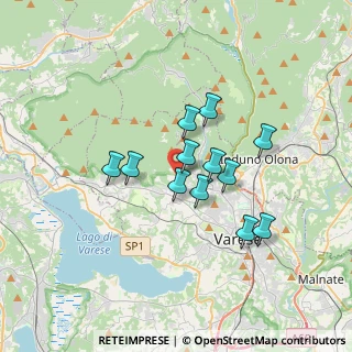 Mappa Velate, 21100 Varese VA, Italia (2.66167)