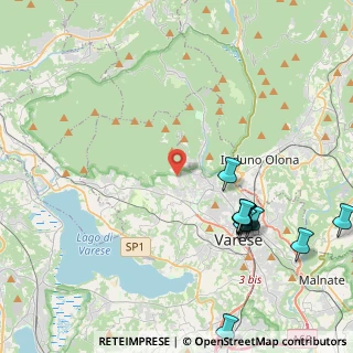 Mappa Velate, 21100 Varese VA, Italia (5.08091)