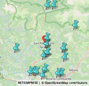 Mappa Via Bernardo Tasso, 24016 San Pellegrino Terme BG, Italia (8.7235)