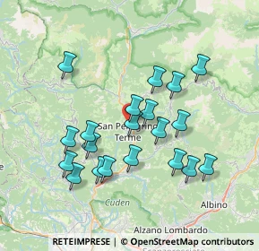 Mappa Via Bernardo Tasso, 24016 San Pellegrino Terme BG, Italia (6.701)