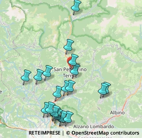 Mappa Via Bernardo Tasso, 24016 San Pellegrino Terme BG, Italia (8.934)