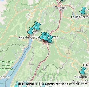 Mappa Via S. Michele, 38065 Mori TN, Italia (24.7625)