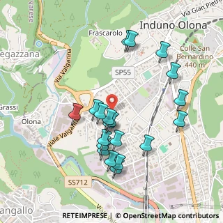 Mappa Via P. Bordone, 21056 Induno Olona VA, Italia (0.46)