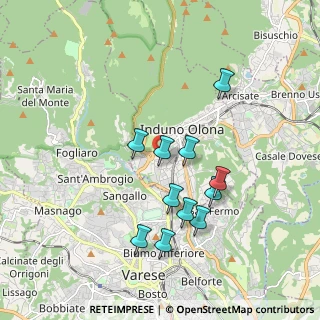 Mappa Via P. Bordone, 21056 Induno Olona VA, Italia (1.67818)
