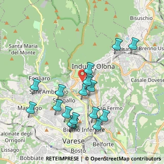Mappa Via P. Bordone, 21056 Induno Olona VA, Italia (2.06706)