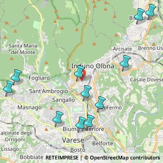 Mappa Via P. Bordone, 21056 Induno Olona VA, Italia (2.71182)