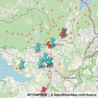 Mappa Via P. Bordone, 21056 Induno Olona VA, Italia (4.03091)