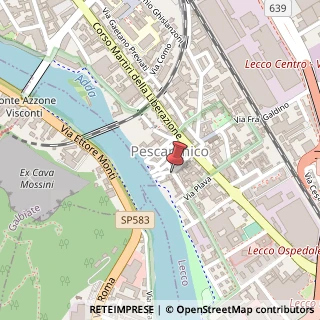 Mappa Via dei Pescatori, 4, 23900 Lecco, Lecco (Lombardia)