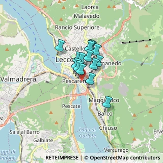 Mappa Via Federico Borromeo, 23900 Lecco LC, Italia (0.98267)