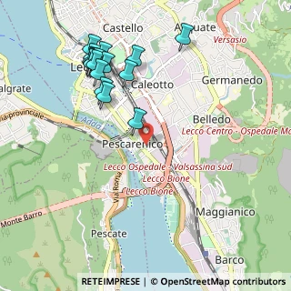 Mappa Via Federico Borromeo, 23900 Lecco LC, Italia (1.145)