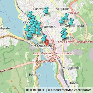 Mappa Via Federico Borromeo, 23900 Lecco LC, Italia (1.0025)