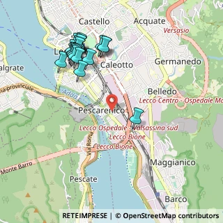 Mappa Via Federico Borromeo, 23900 Lecco LC, Italia (1.125)