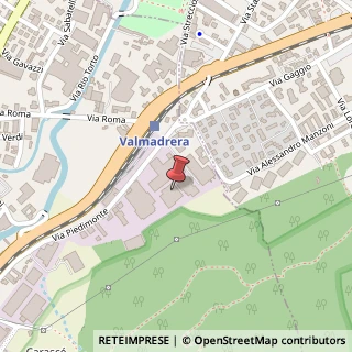 Mappa Via Piedimonte, 40, 23868 Valmadrera, Lecco (Lombardia)