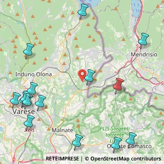 Mappa Via alle Pinete, 21059 Viggiù VA, Italia (6.30267)