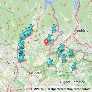 Mappa Via alle Pinete, 21059 Viggiù VA, Italia (4.31778)