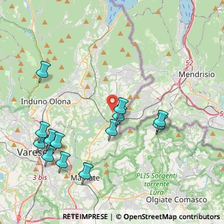 Mappa Via alle Pinete, 21059 Viggiù VA, Italia (4.64846)