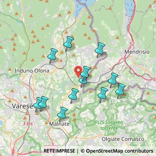 Mappa Via alle Pinete, 21059 Viggiù VA, Italia (3.61167)