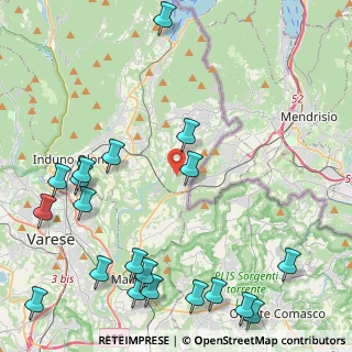 Mappa Via alle Pinete, 21059 Viggiù VA, Italia (5.949)