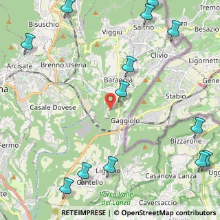 Mappa Via alle Pinete, 21059 Viggiù VA, Italia (3.26077)
