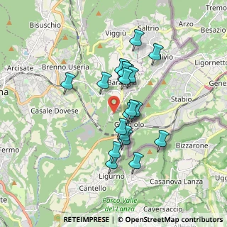 Mappa Via alle Pinete, 21059 Viggiù VA, Italia (1.436)
