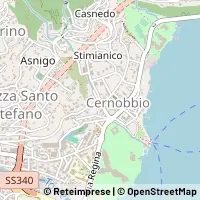 Карта Cernobbio