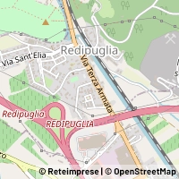 Mapa Fogliano Redipuglia