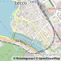 Kaart Lecco