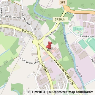 Mappa Via Guglielmo Marconi,  13, 21026 Bardello, Varese (Lombardia)