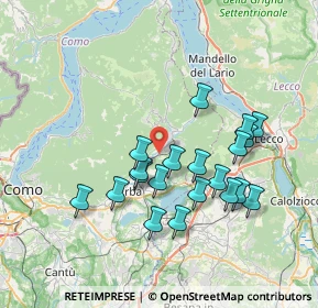 Mappa 22030 Castelmarte CO, Italia (6.7985)