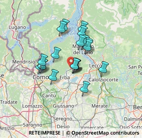 Mappa 22030 Castelmarte CO, Italia (10.11)