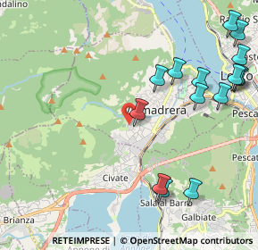 Mappa Via Pozzi Monsignore Arturo, 23868 Valmadrera LC, Italia (2.59467)