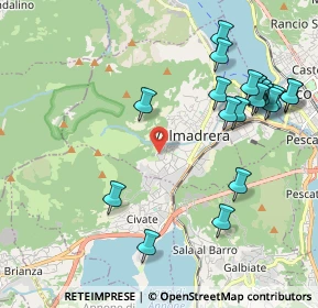 Mappa Via Pozzi Monsignore Arturo, 23868 Valmadrera LC, Italia (2.3605)