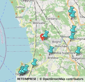 Mappa Via Lago, 21023 Besozzo VA, Italia (3.13267)