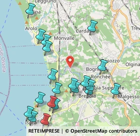 Mappa Via Lago, 21023 Besozzo VA, Italia (2.3255)