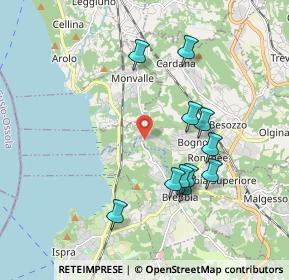 Mappa Via Lago, 21023 Besozzo VA, Italia (1.83818)