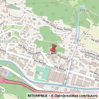 Mappa Via 20 Settembre, 13, 22026 Olgiate Comasco, Como (Lombardia)