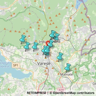 Mappa Via Tofane, 21056 Induno Olona VA, Italia (2.475)