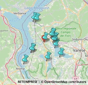 Mappa Via Cesare Battisti, 21023 Besozzo VA, Italia (5.31846)