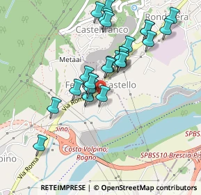 Mappa Via Saletti, 24062 Costa Volpino BG, Italia (0.41852)