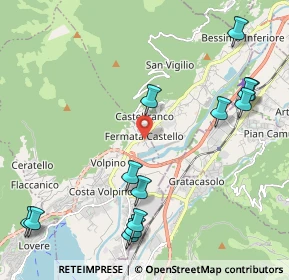 Mappa Via Saletti, 24062 Costa Volpino BG, Italia (2.61154)