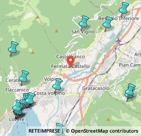 Mappa Via Saletti, 24062 Costa Volpino BG, Italia (3.4425)