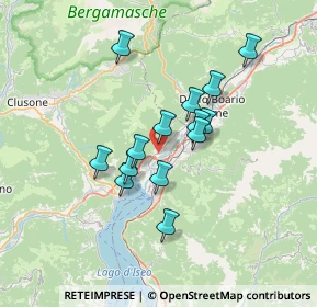 Mappa Via Saletti, 24062 Costa Volpino BG, Italia (5.445)