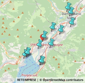 Mappa Via Saletti, 24062 Costa Volpino BG, Italia (3.82692)