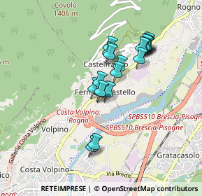 Mappa Via Nave, 24062 Costa Volpino BG, Italia (0.719)